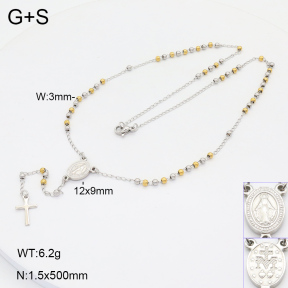 2N2005832bbov-642  Stainless Steel Necklace