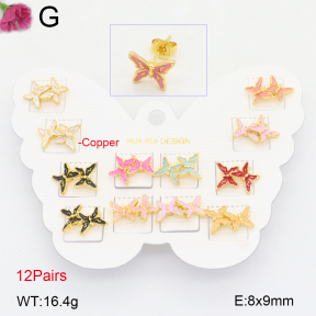 F2E300841vhov-K01  Fashion Copper Earrings