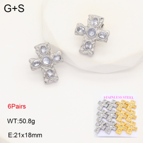 2E4004349ajal-436  Stainless Steel Earrings