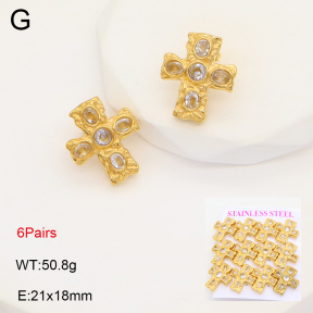 2E4004351ajia-436  Stainless Steel Earrings