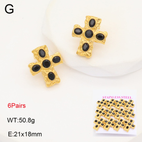 2E4004355ajia-436  Stainless Steel Earrings