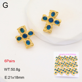 2E4004360ajia-436  Stainless Steel Earrings