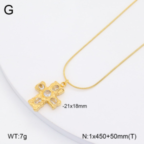 2N4004206bbml-436  Stainless Steel Necklace