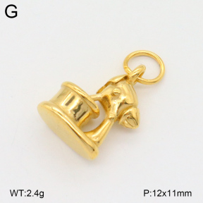 2P2004443bbov-769  Stainless Steel Pendant