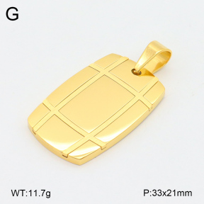 2P2004472abol-436  Stainless Steel Pendant