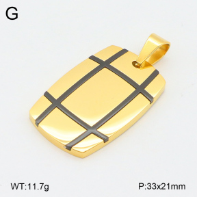 2P2004477vbpb-436  Stainless Steel Pendant