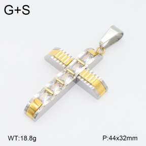 2P4001213bhia-436  Stainless Steel Pendant