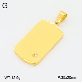 2P4001215vbnl-436  Stainless Steel Pendant