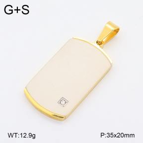 2P4001218vbnl-436  Stainless Steel Pendant