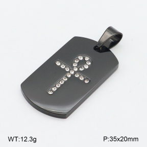 2P4001222abol-436  Stainless Steel Pendant