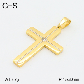 2P4001223vbnl-436  Stainless Steel Pendant