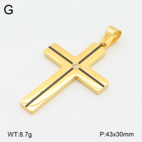 2P4001226vbnl-436  Stainless Steel Pendant