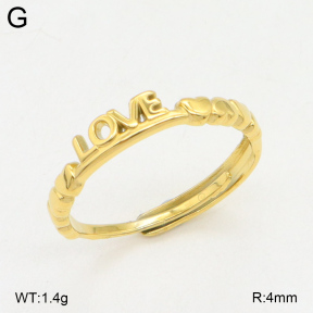 2R2001874bbov-617  6-9#  Stainless Steel Ring