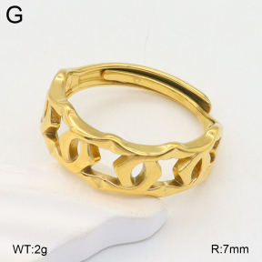 2R2001882bbov-617  6-9#  Stainless Steel Ring