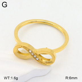 2R4001711bbov-617  6-9#  Stainless Steel Ring