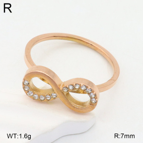 2R4001715bbov-617  6-9#  Stainless Steel Ring