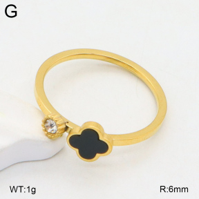 2R4001722bbov-617  6-8#  Stainless Steel Ring