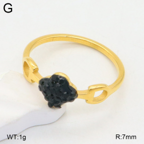 2R4001724bbov-617  6-9#  Stainless Steel Ring