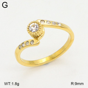 2R4001730vbpb-617  6-9#  Stainless Steel Ring