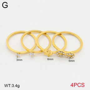 2R4001735vhha-617  5-8#  Stainless Steel Ring