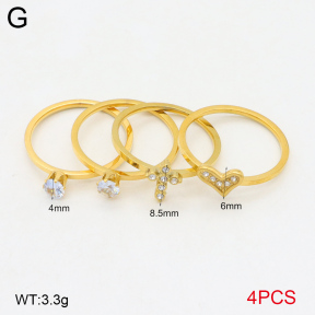 2R4001736vhha-617  5-8#  Stainless Steel Ring