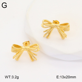 2E2005824bbov-686  Stainless Steel Earrings