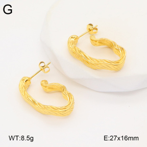 2E2005935bbov-686  Stainless Steel Earrings
