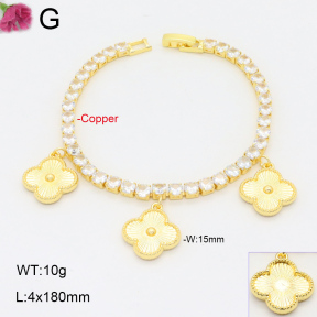 F2B402342bhia-J22  Fashion Copper Bracelet