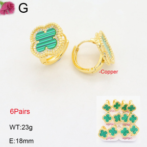 F2E402074ajma-J22  Fashion Copper Earrings