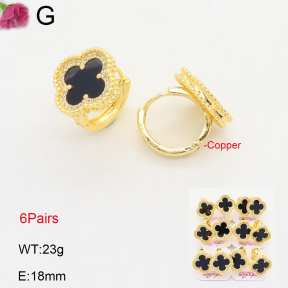 F2E402077ajma-J22  Fashion Copper Earrings