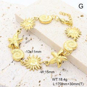 6B2004362bihi-G029  Stainless Steel Bracelet