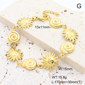 6B2004366bihi-G029  Stainless Steel Bracelet