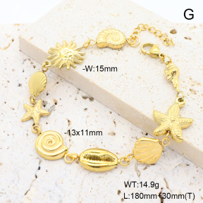6B2004376biib-G029  Stainless Steel Bracelet