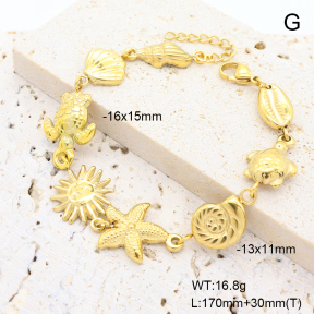6B2004378bihi-G029  Stainless Steel Bracelet