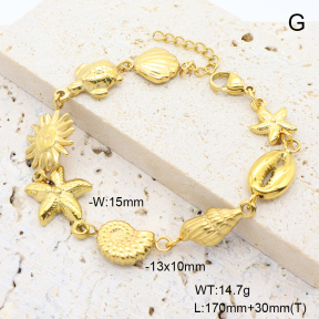 6B2004384bihi-G029  Stainless Steel Bracelet