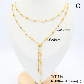 6N2005132bhva-G037  Stainless Steel Necklace