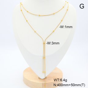 6N2005136bhva-G037  Stainless Steel Necklace