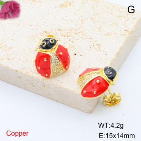 F6E302017vbmb-L017  Stainless Steel Earrings