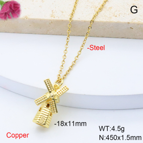 F6N200909vaia-L017  Stainless Steel Necklace