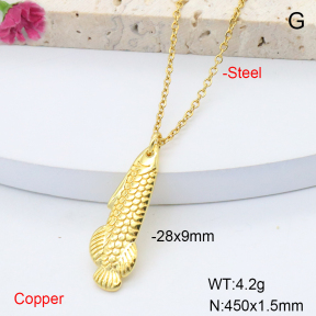 F6N200911avja-L017  Stainless Steel Necklace