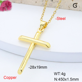 F6N200913vaia-L017  Stainless Steel Necklace