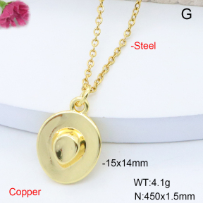 F6N200914vaia-L017  Stainless Steel Necklace