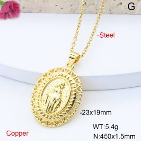 F6N200917avja-L017  Stainless Steel Necklace