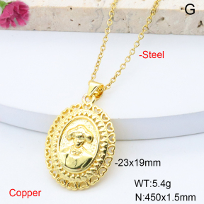 F6N200918avja-L017  Stainless Steel Necklace