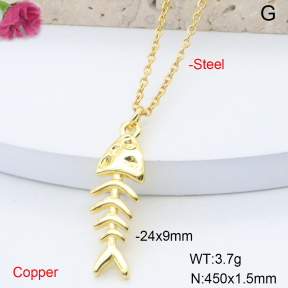 F6N200923avja-L017  Stainless Steel Necklace