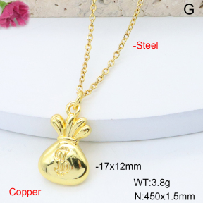 F6N200924vaia-L017  Stainless Steel Necklace