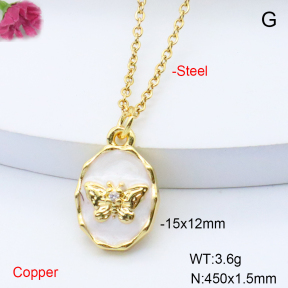 F6N301455vail-L017  Stainless Steel Necklace