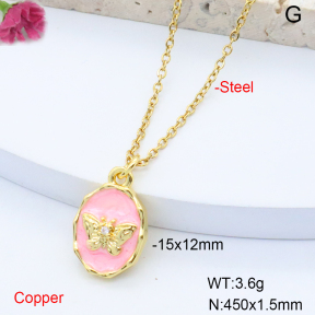 F6N301456vail-L017  Stainless Steel Necklace