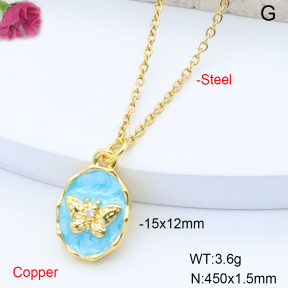 F6N301457vail-L017  Stainless Steel Necklace