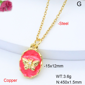F6N301458vail-L017  Stainless Steel Necklace